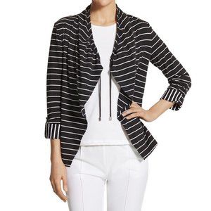 Chicos zenergy stripe sophia cardigan size 3